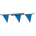60' The Hawks Triangle Panels Poly Pennant String